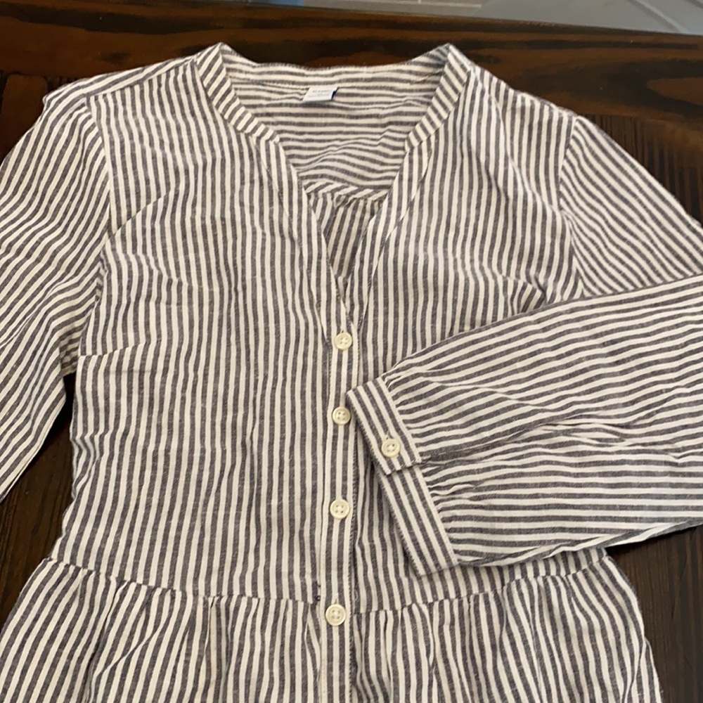 Old navy extra small button up dress NWT